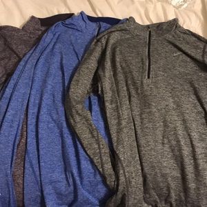 3 Nike Half-Zips